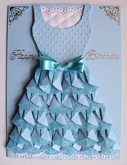 Home crafted diy birthday card ideas for daughters