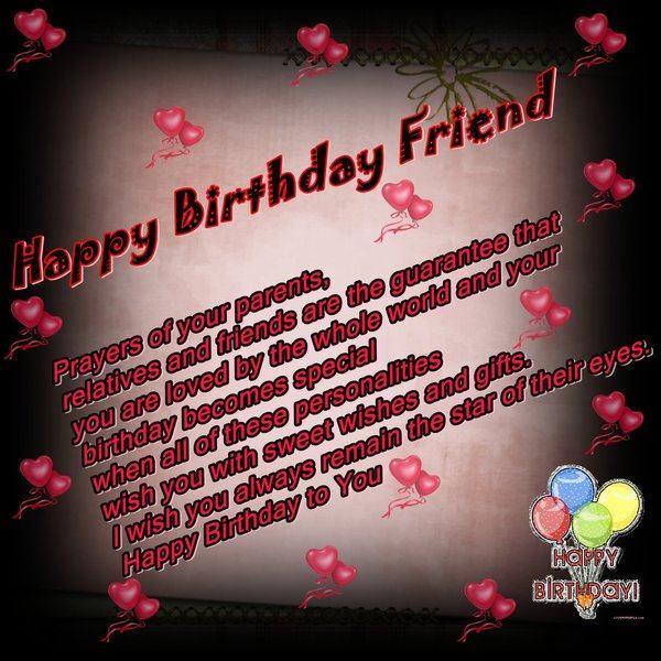 52 Best Birthday Wishes for Friend with Images