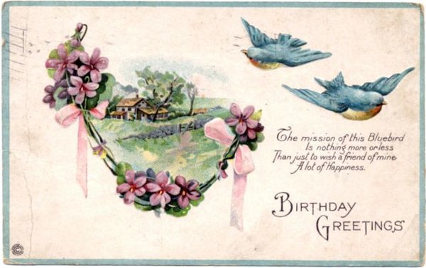 vintage birthday wishes for friend