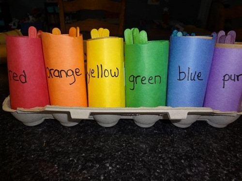 Color Sorting DIY Projects