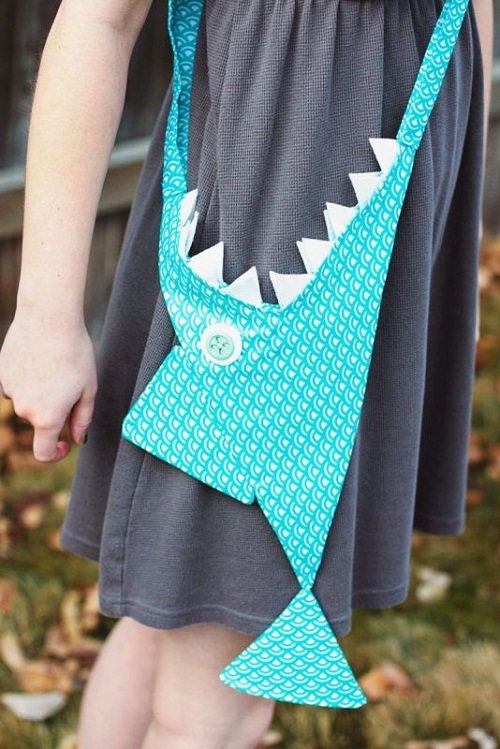 Cute Piranha Bag for Kids DIY Project Craft Ideas