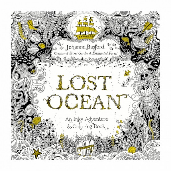 Lost Ocean An Inky Adventure And Coloring Book