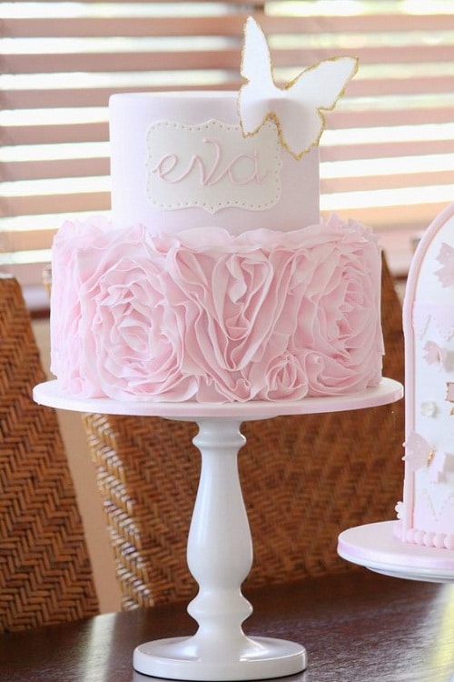 Couture Christening Cakes for Girls