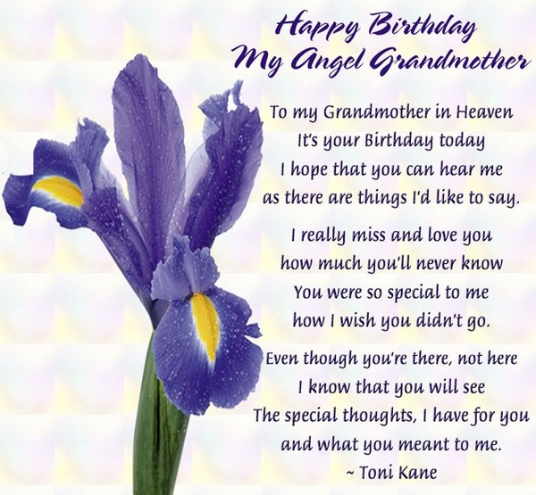 Birthday Wishes In Heaven Images
