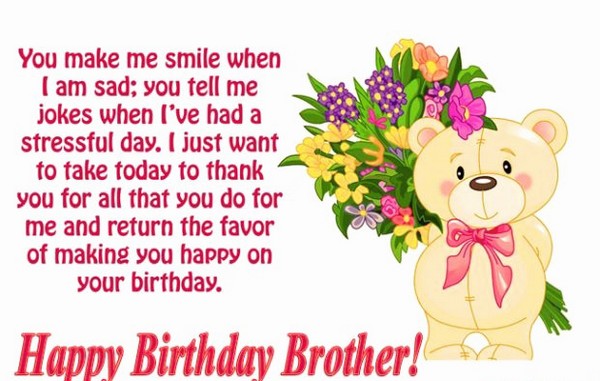 Advance Birthday Wishes Quotes For Brother