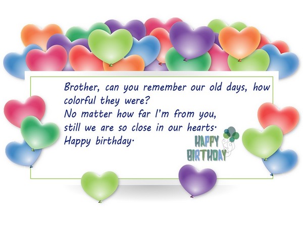 Funny Birthday Wishes For Brother From Sister
