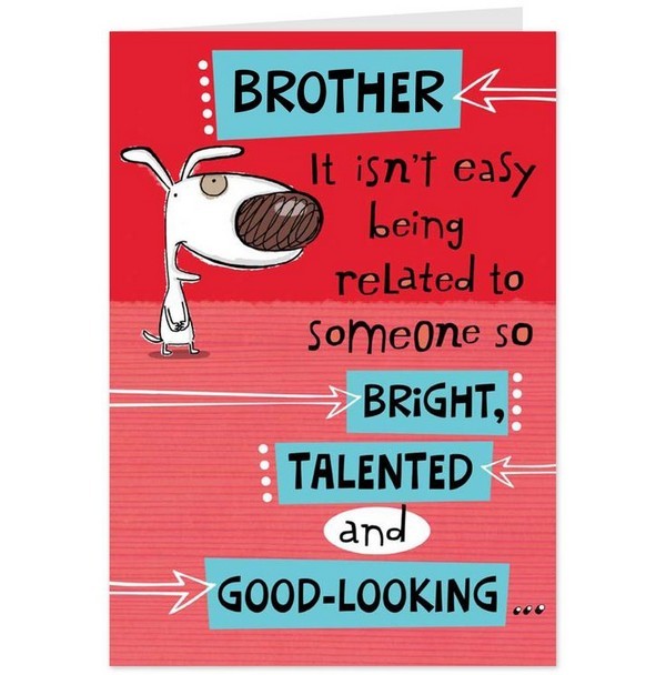 Funny Birthday Wishes For Brother Quotes