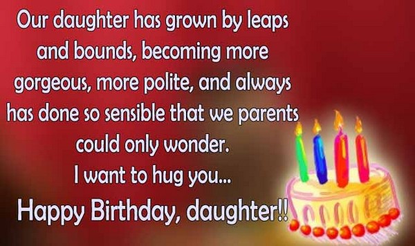 Birthday Wishes For Daughter In Hindi