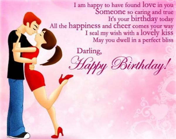 Lovable Birthday Wishes For Lover