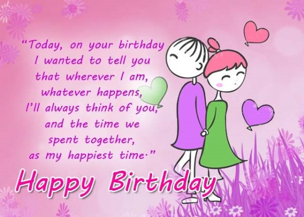 Write Name On Birthday Wishes For Lover