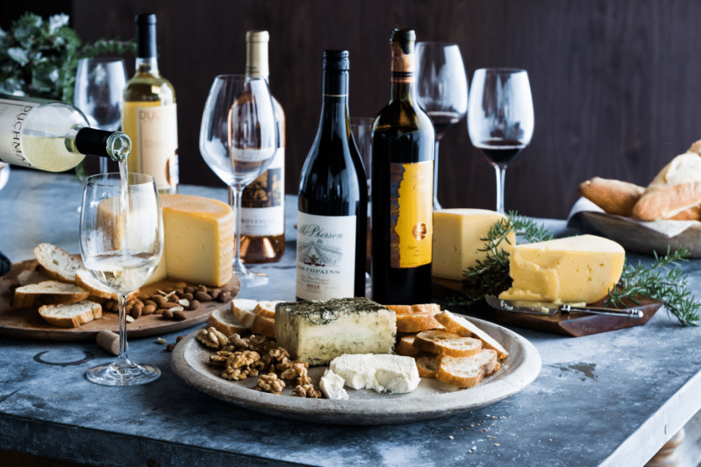 Wine and cheese party