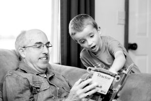 grandpa and grandson