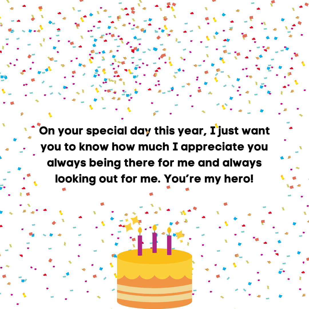 appreciation birthday greeting for a friend
