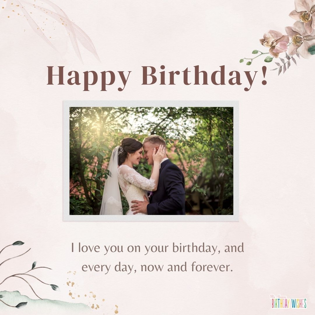 for married couple birthday card with short message