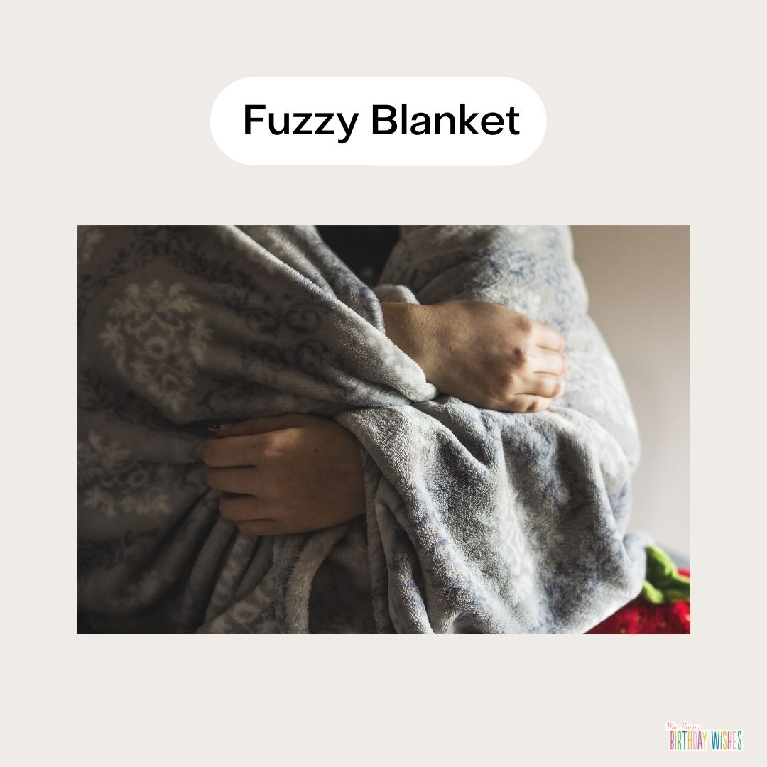 unisex birthday gift of blankets