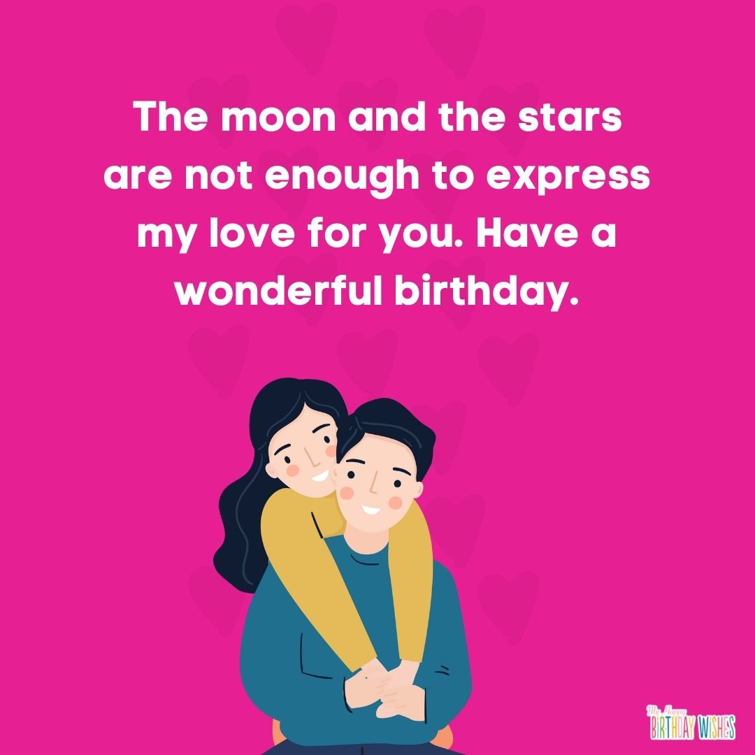 sweet birthday card design with birthday poem