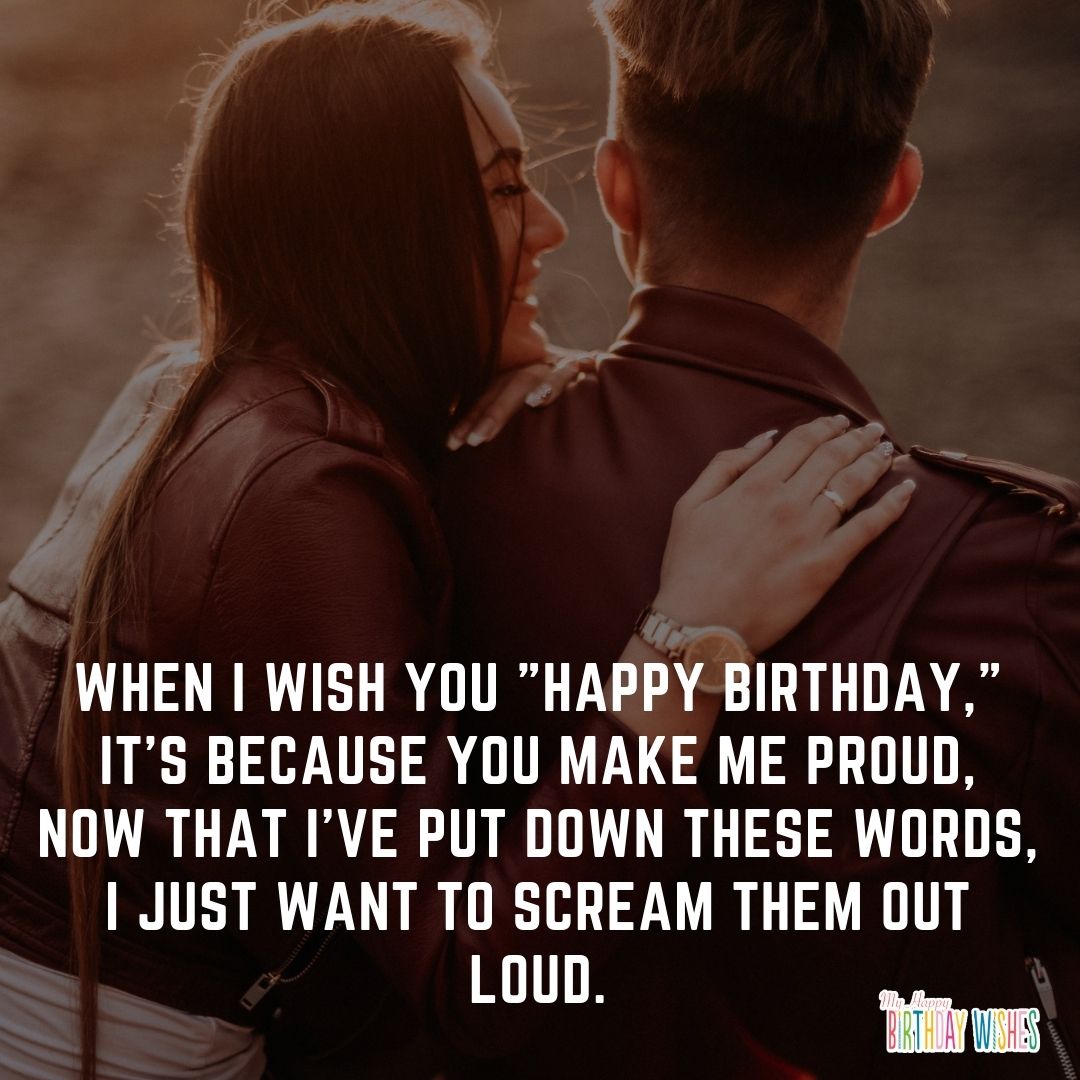 for happy couples birthday poem