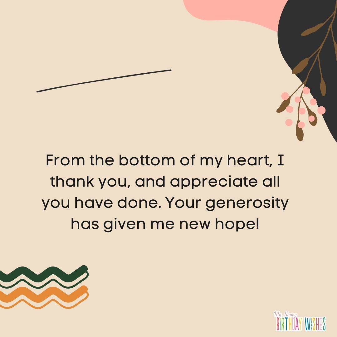 appreciation thank you card