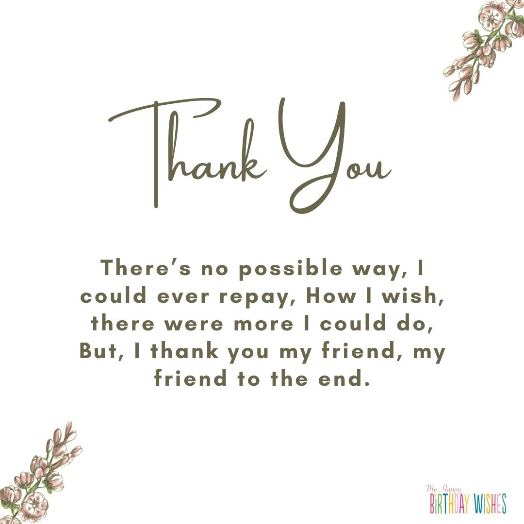 thank you card for someone about repaying them someday