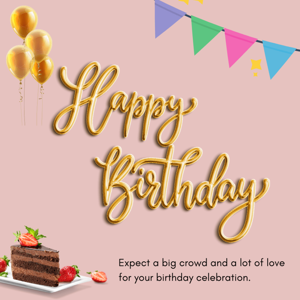 pink themed birthday greeting with wishes
