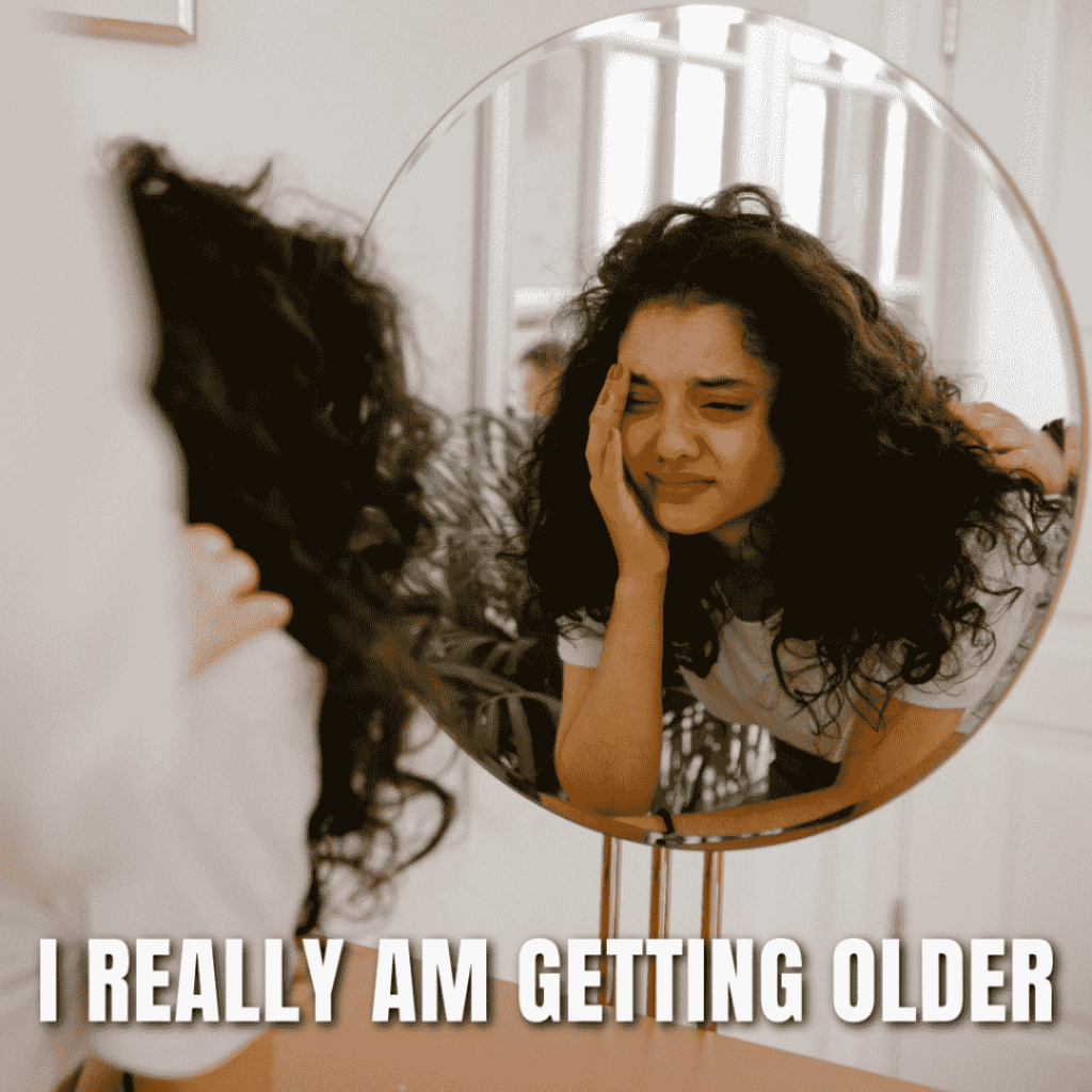 meme about stress getting older