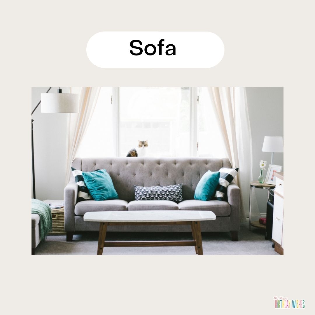50th birthday gift idea of sofa