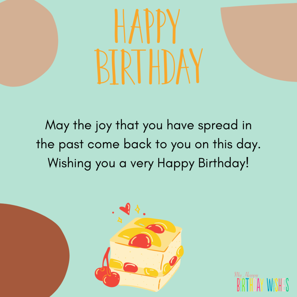 abstract style birthday card
