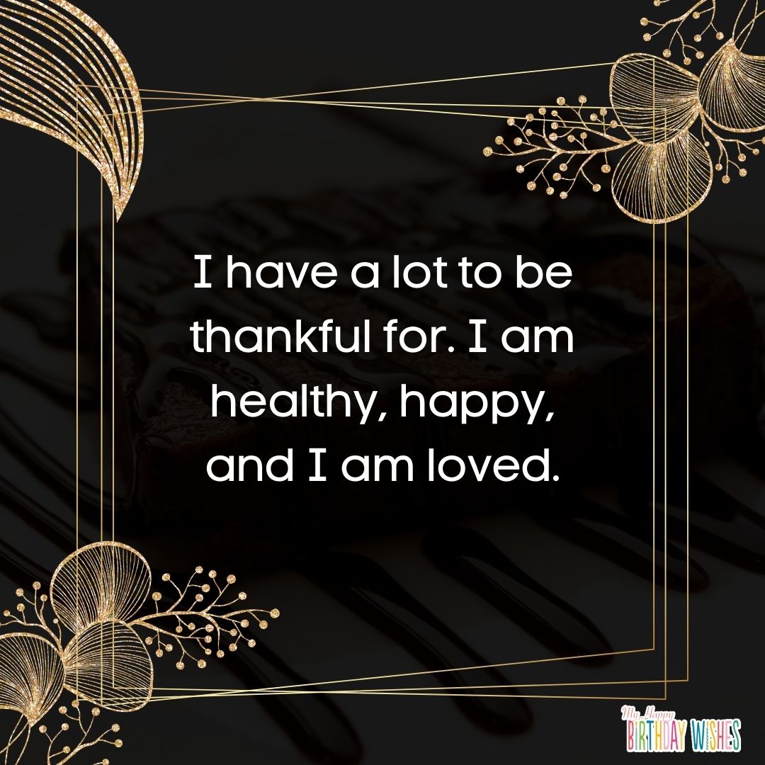 black themed thank you card