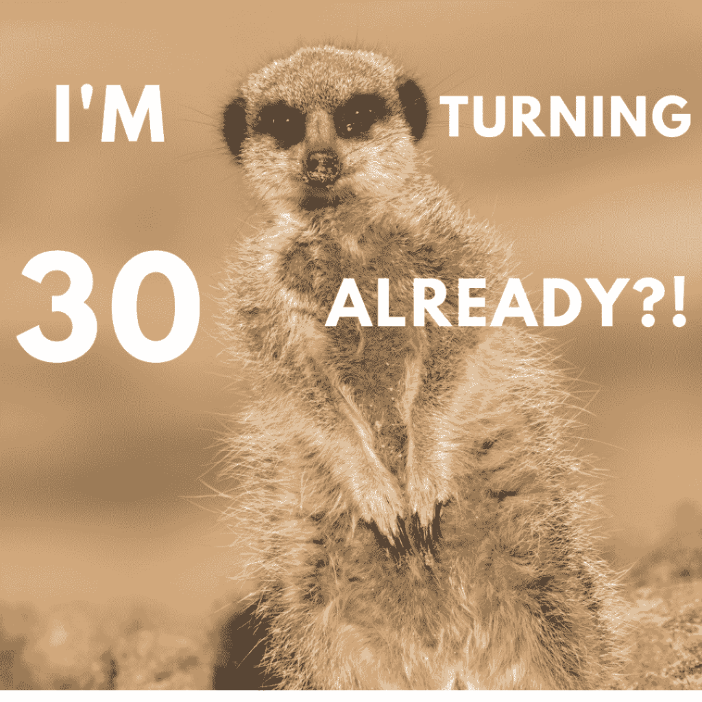 funny birthday meme about turning 30