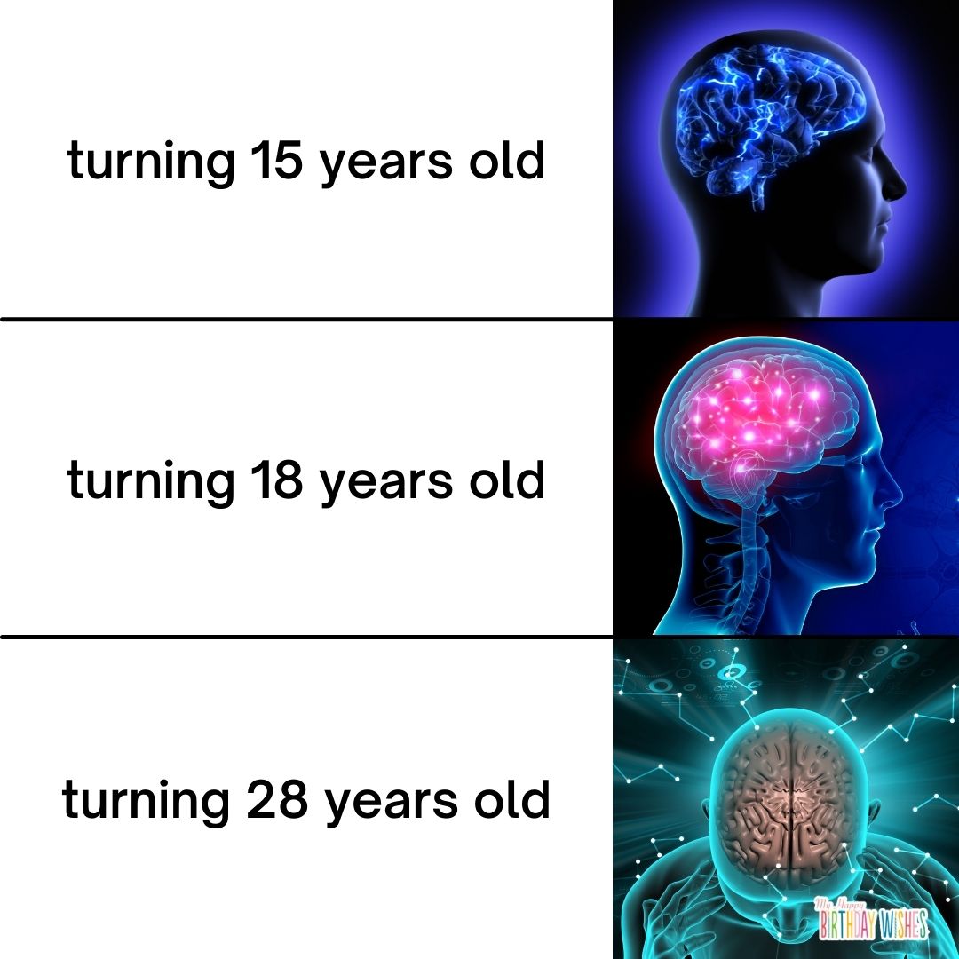 amazed meme about turning old fast with relateable picture