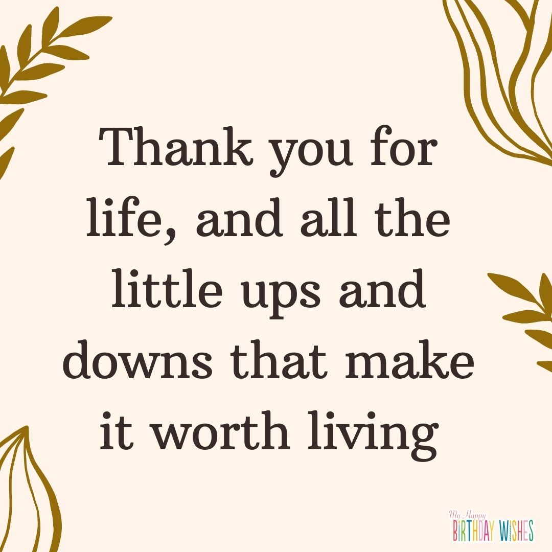 thank you card for someone who is always in your ups and downs