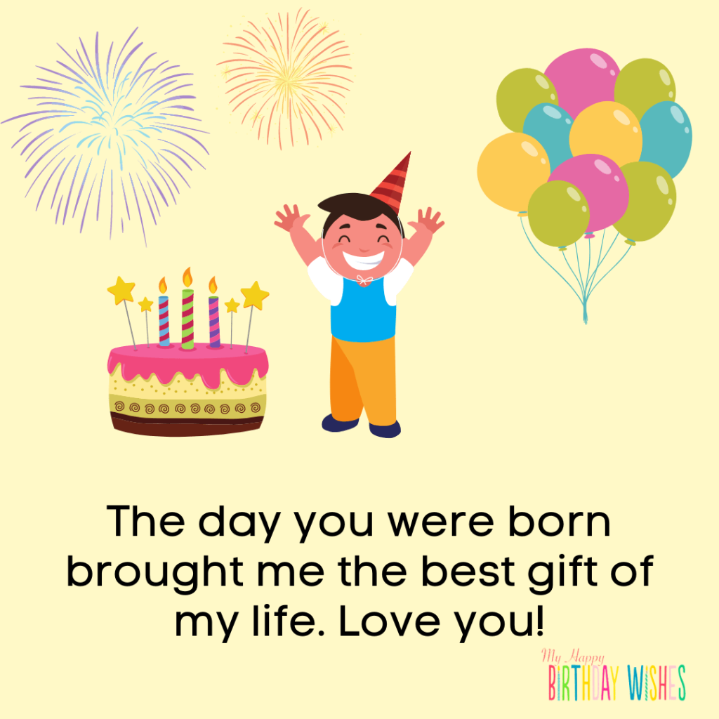 birthday greeting for someone saying they are the best gift