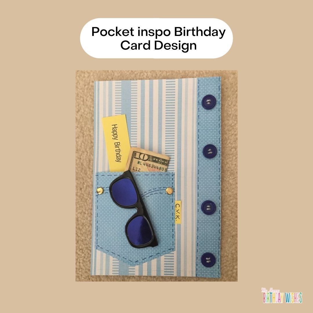 unique and witty birthday card design