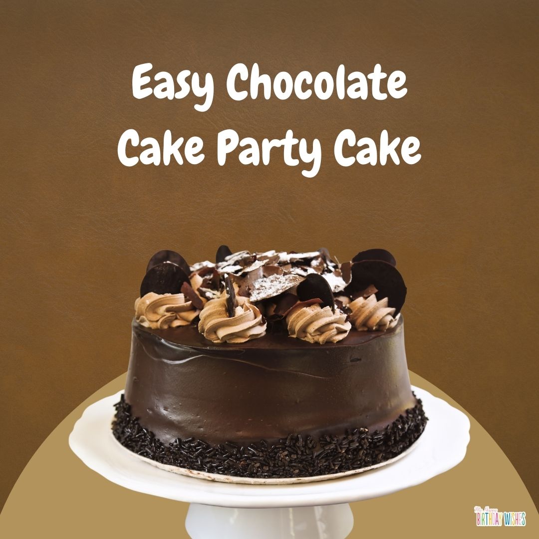 easy to make chocolate cake ideas