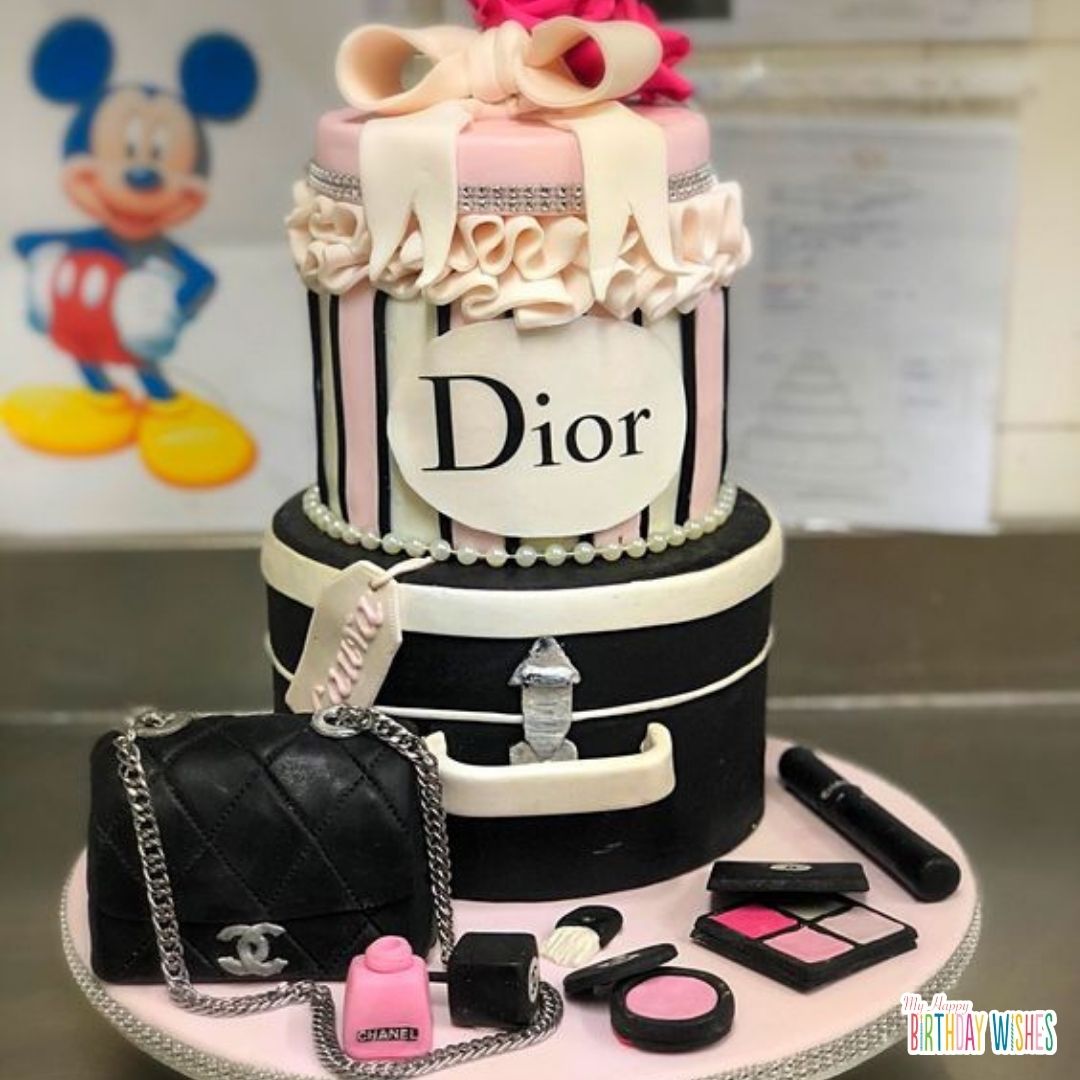 birthday cake dior designed