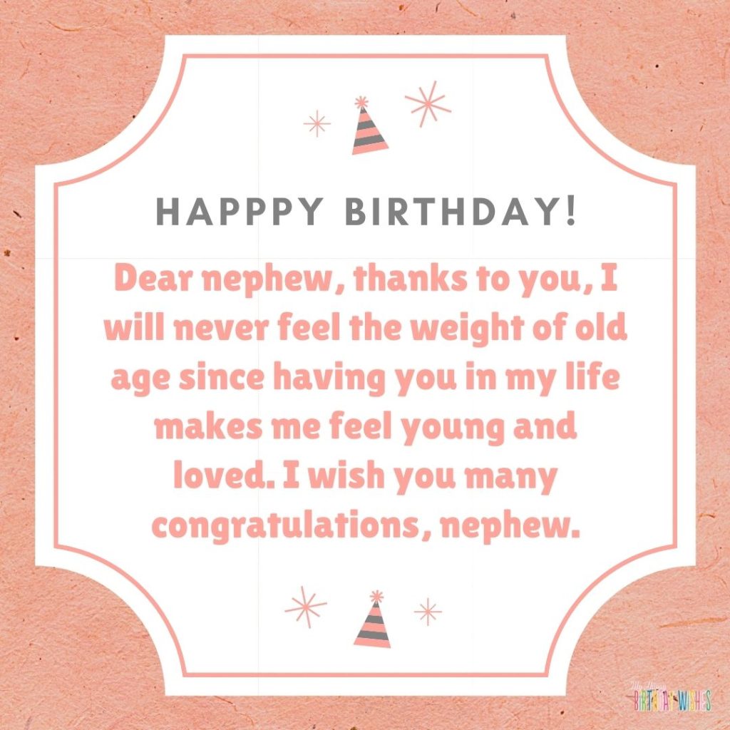 50 Happy Birthday Nephew Wishes - My Happy Birthday Wishes
