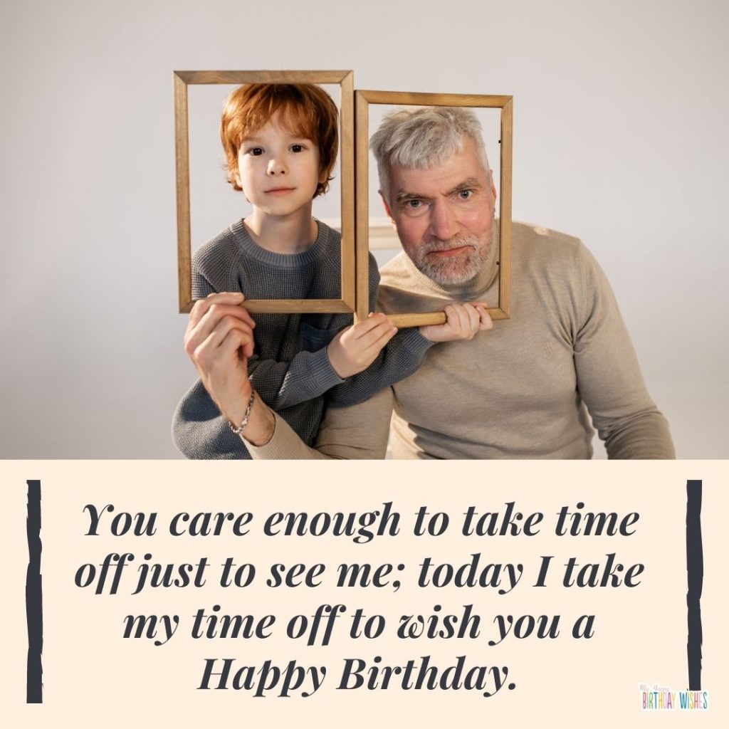 for fun to be with birthday card with birthday picture example of grandpa and grandson