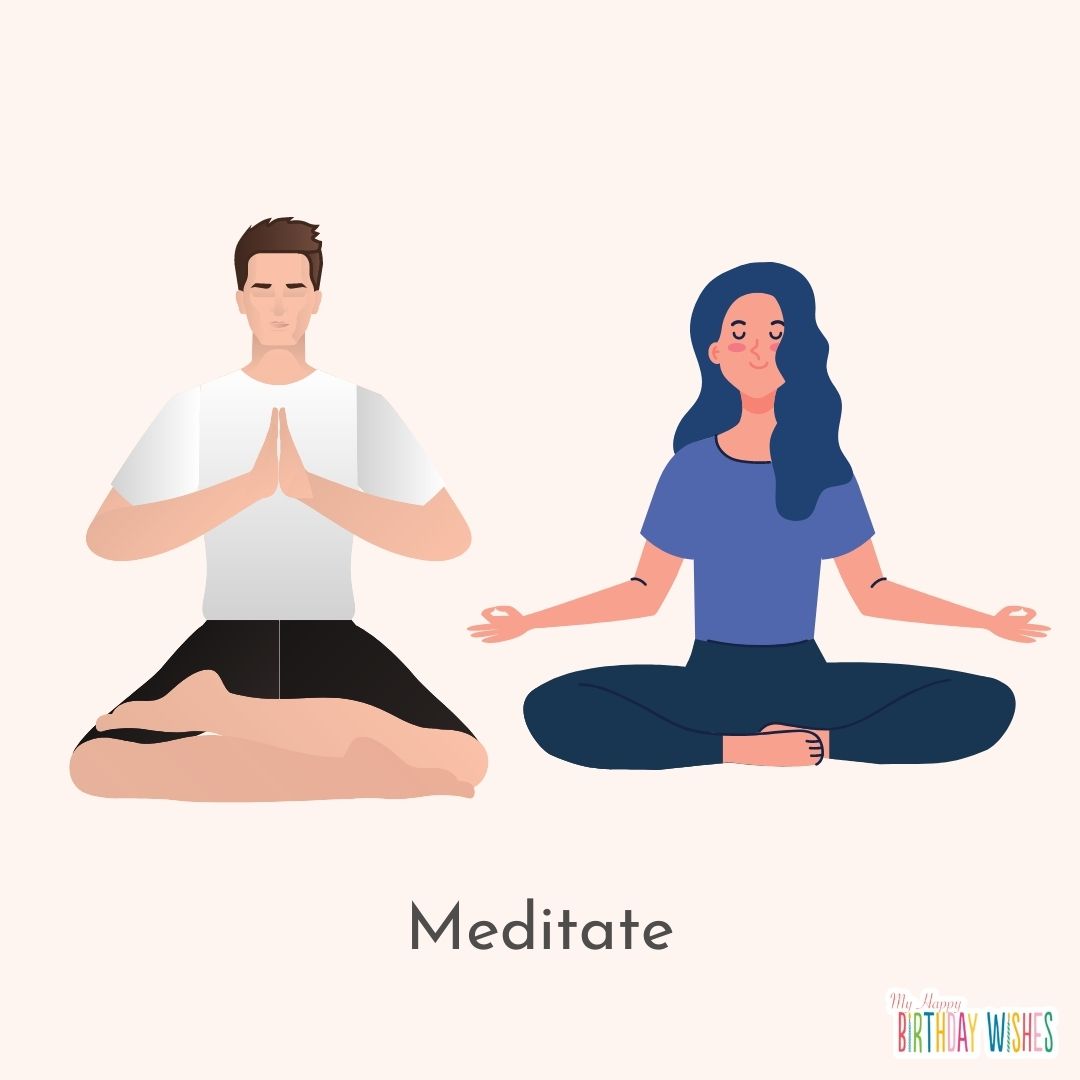Meditating with someone or alone