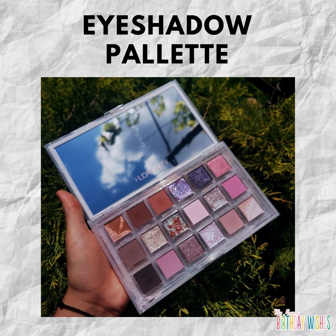 Eyeshadow Palette with mirror