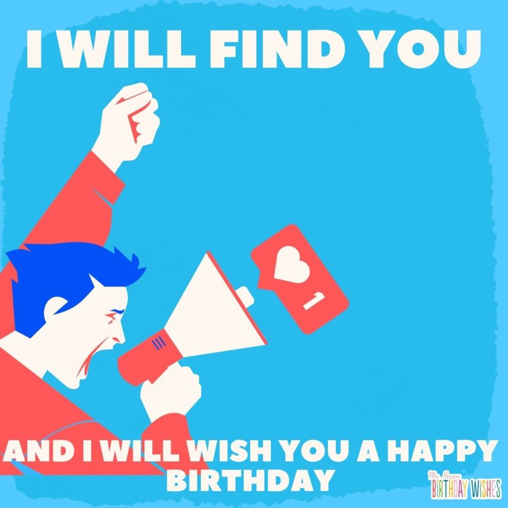 cartoon emoticon shouting happy birthday memes