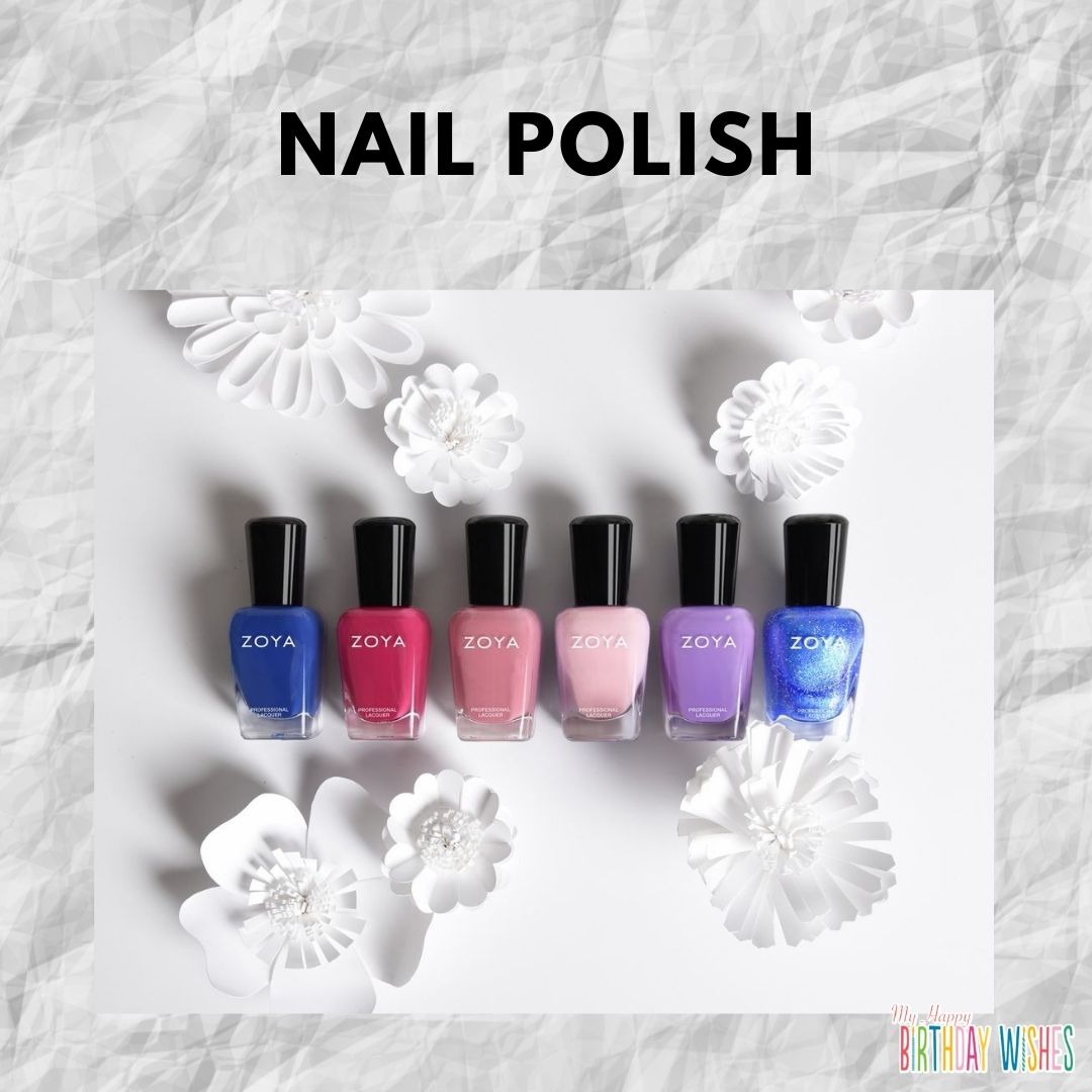 Nail Polish in six colors