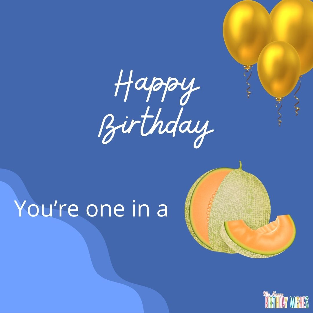 You’re one in a million
