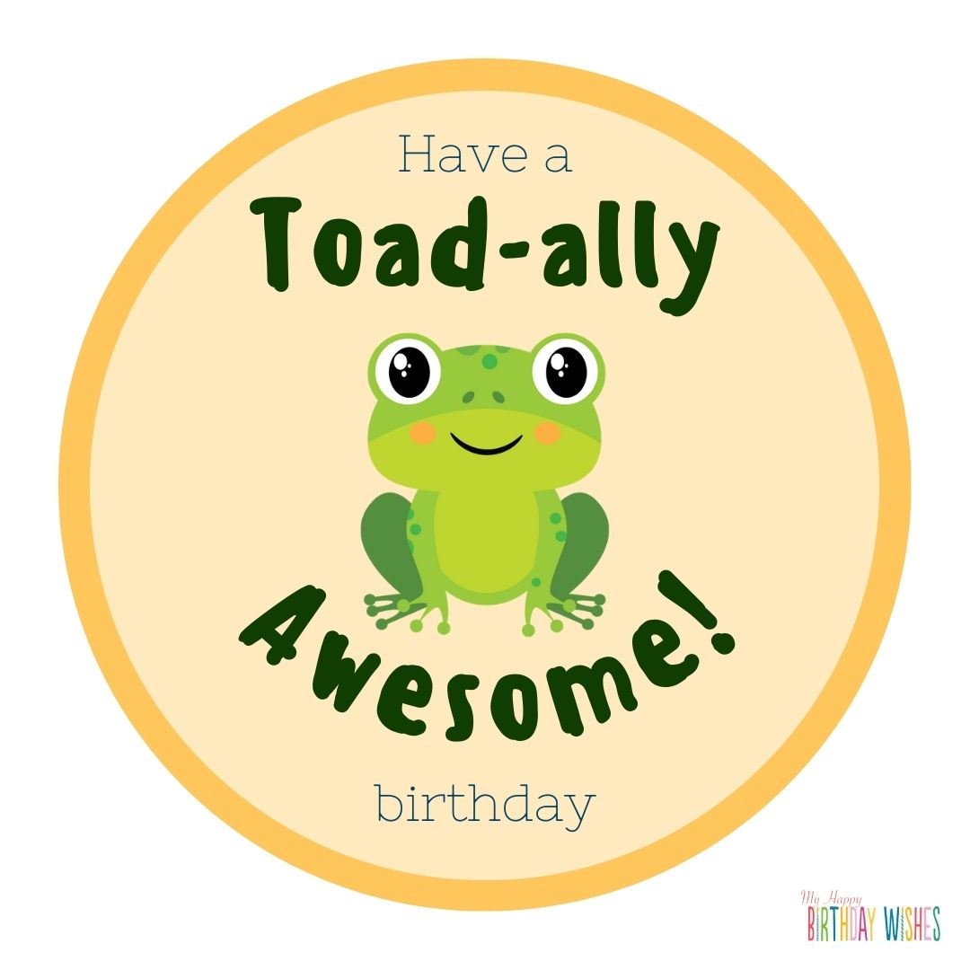 happy toad