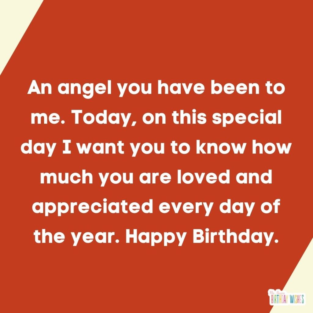 minimal and formal birthday card for someone