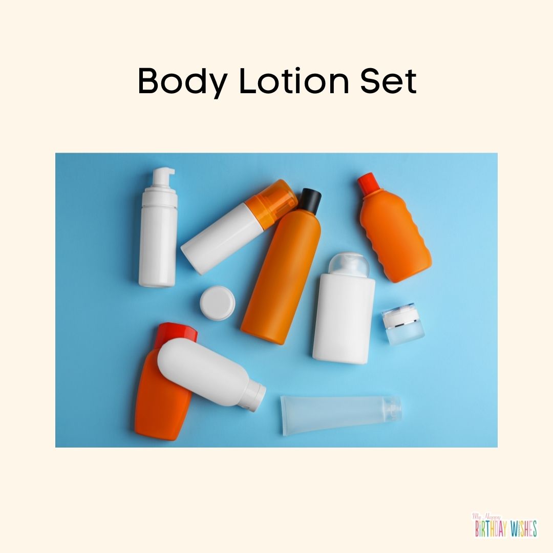 birthday gift for mom body lotion set