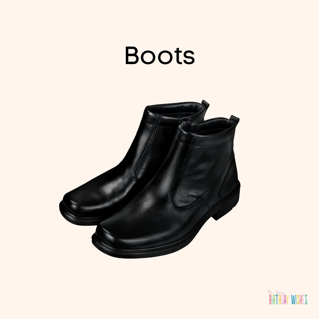 boots black birthday gift for her