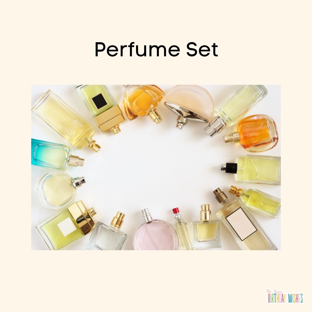 perfume set birthday gift for mom