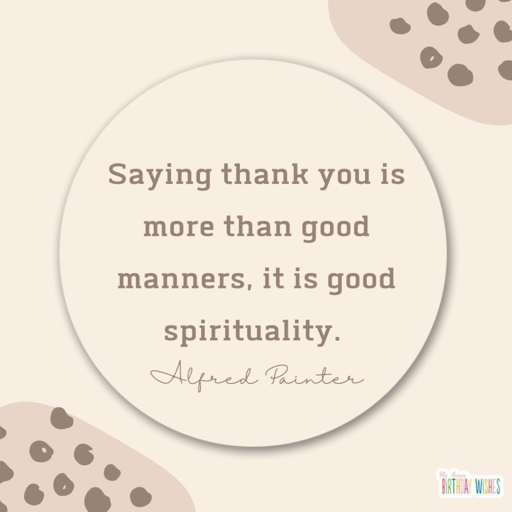 simple and brown theme birthday card and quotes design