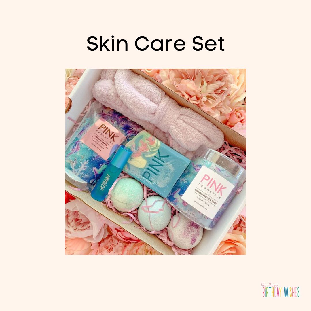 all pink products skin care birthday gift for your girl