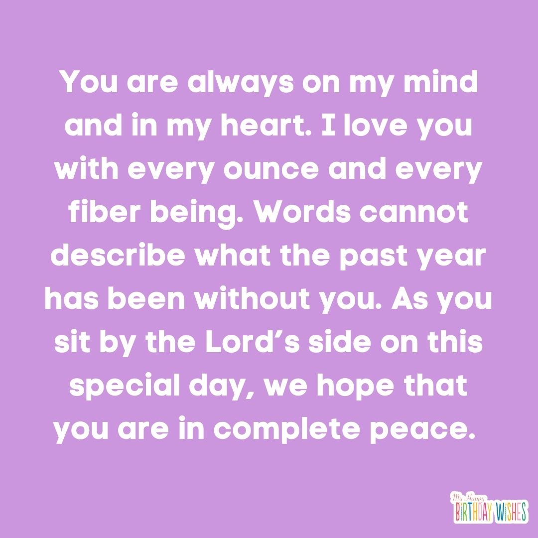 typography birthday greetings violet theme design